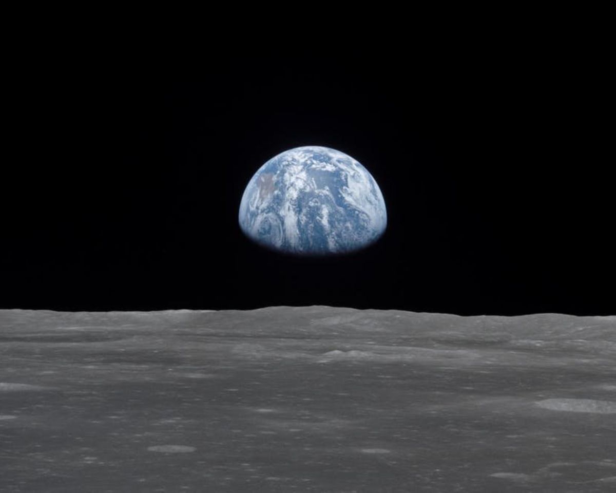 Photo taken on Apollo 11